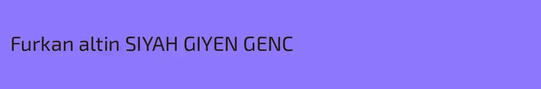 Furkan altin SIYAH GIYEN GENC